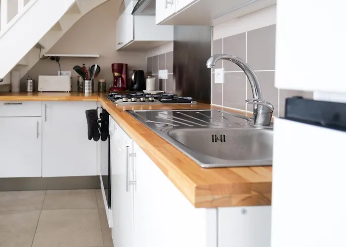 Jolie Maison Renovee Dans Le Centre-ville Avec Garage Privatif 4 Personnes Dom wakacyjny Les Sables-dʼOlonne